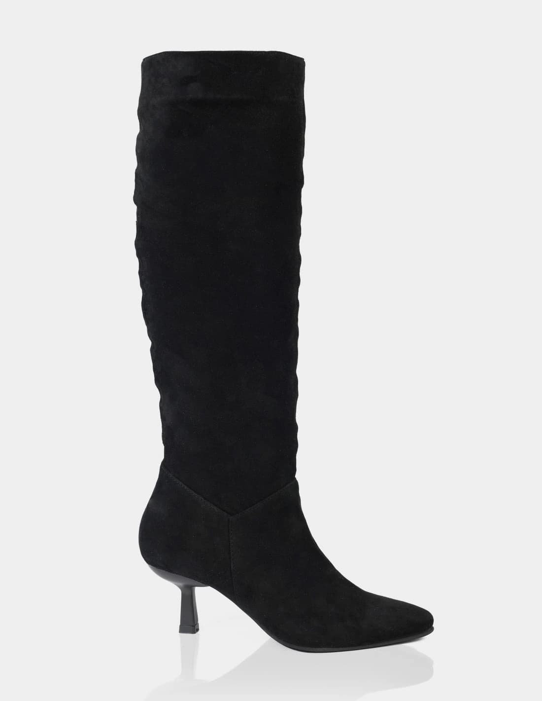 Bota Slouchy Franca ante Negro - imagen 1