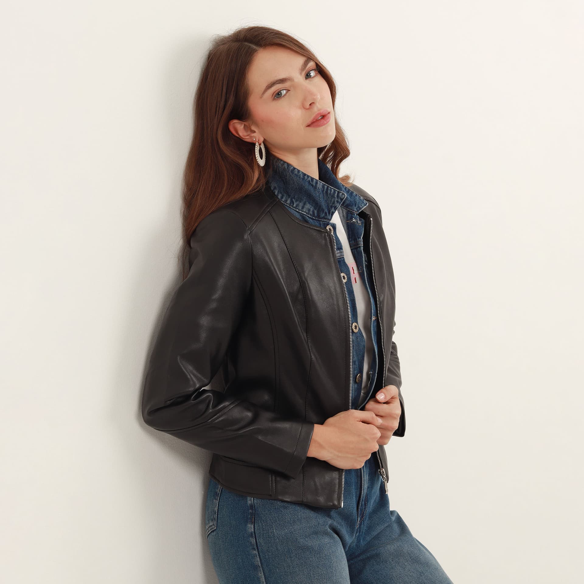 Chaqueta Tipo Cuero - imagen 7