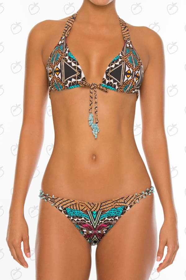 Curacao Triángulo Vestido De Baño Set - imagen 1