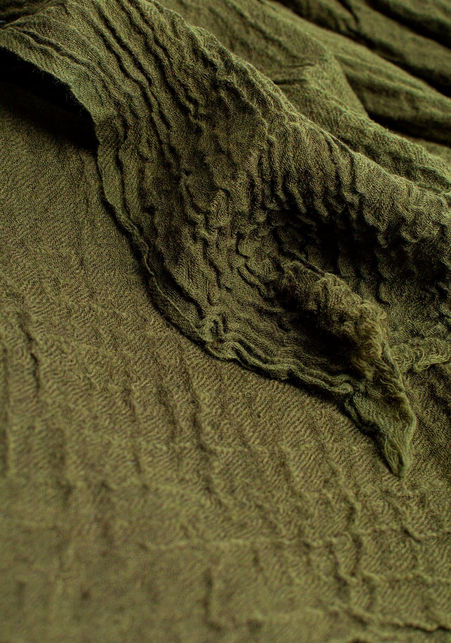 Bufanda Chennai Uni. Verde Olive - imagen 2