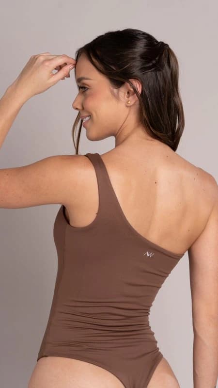 One shoulder bodysuit Pinecone - imagen 3
