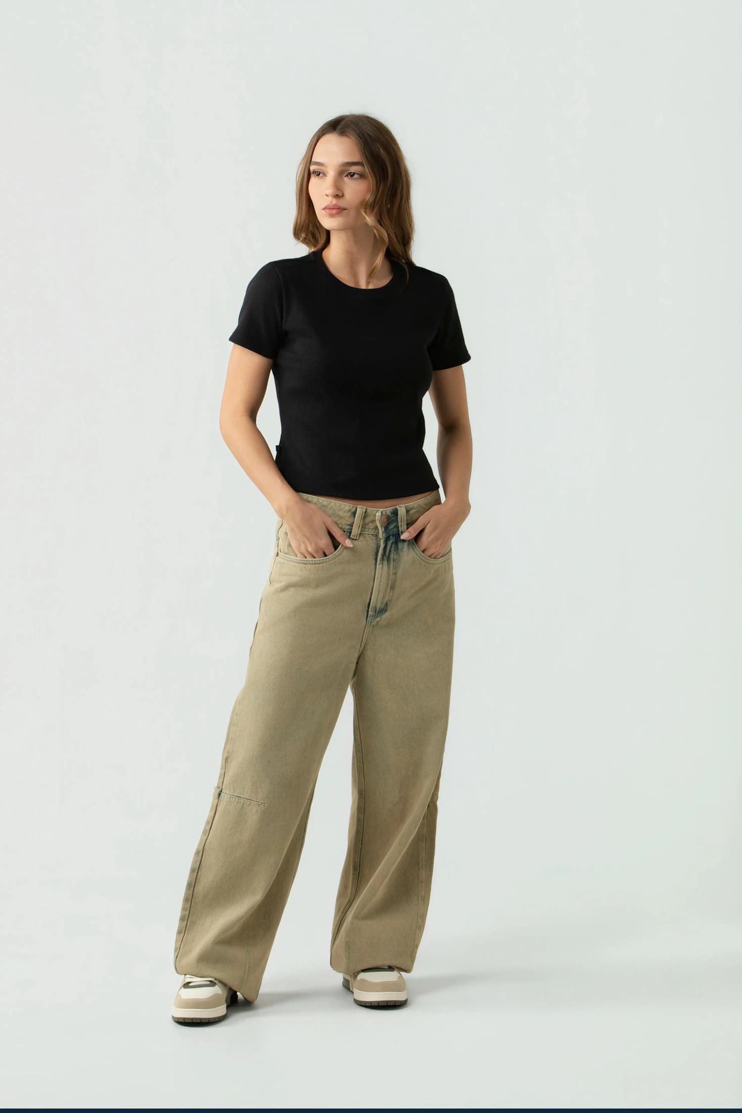 Jean QST Baggy Fit - Sand Beige - imagen 2