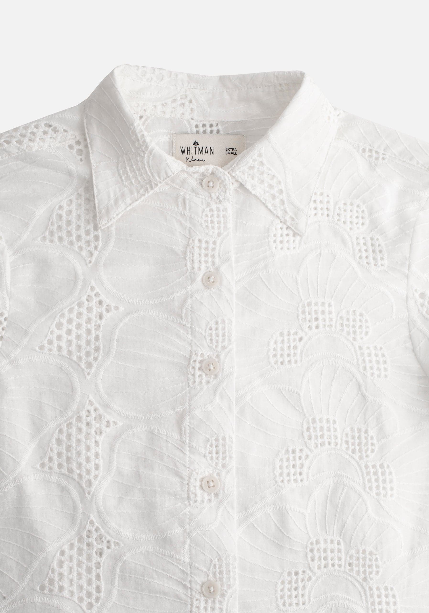 Camisa Abril Ojalillo Blanco - imagen 3