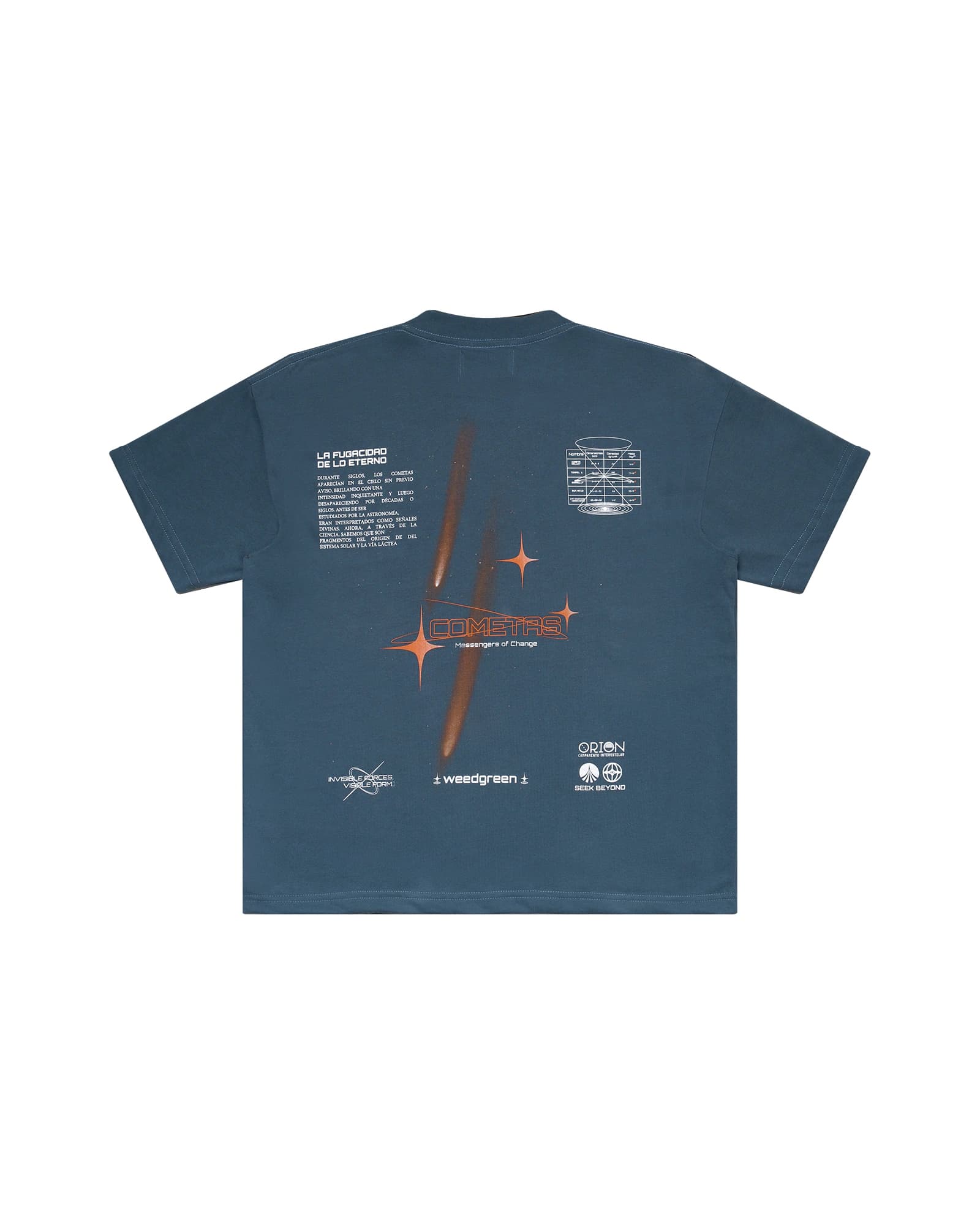 CAMISETA COMETA AZUL - imagen 1