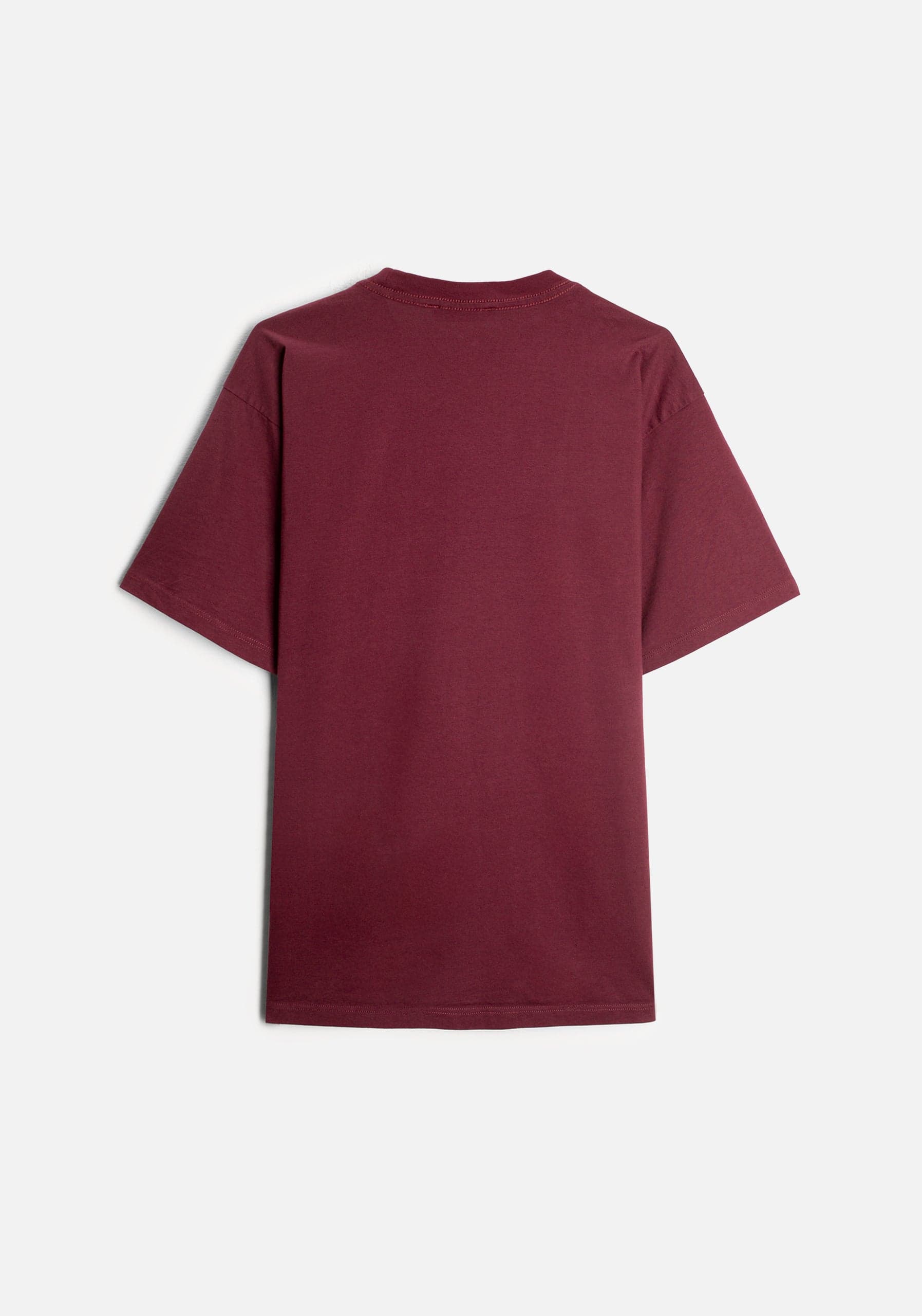 Camiseta H Unicolor APL Mar Vino Tinto - imagen 4