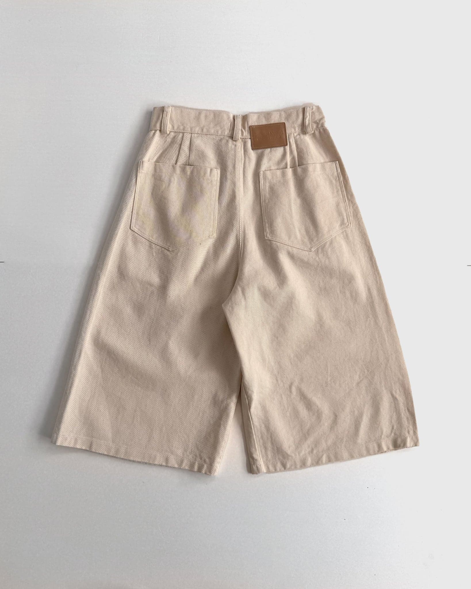 JORT DENIM JAPANESE BEIGE - imagen 5