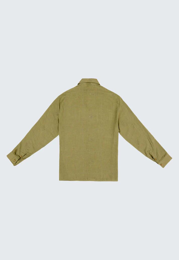 CAMISA SAKO VERDE - imagen 5