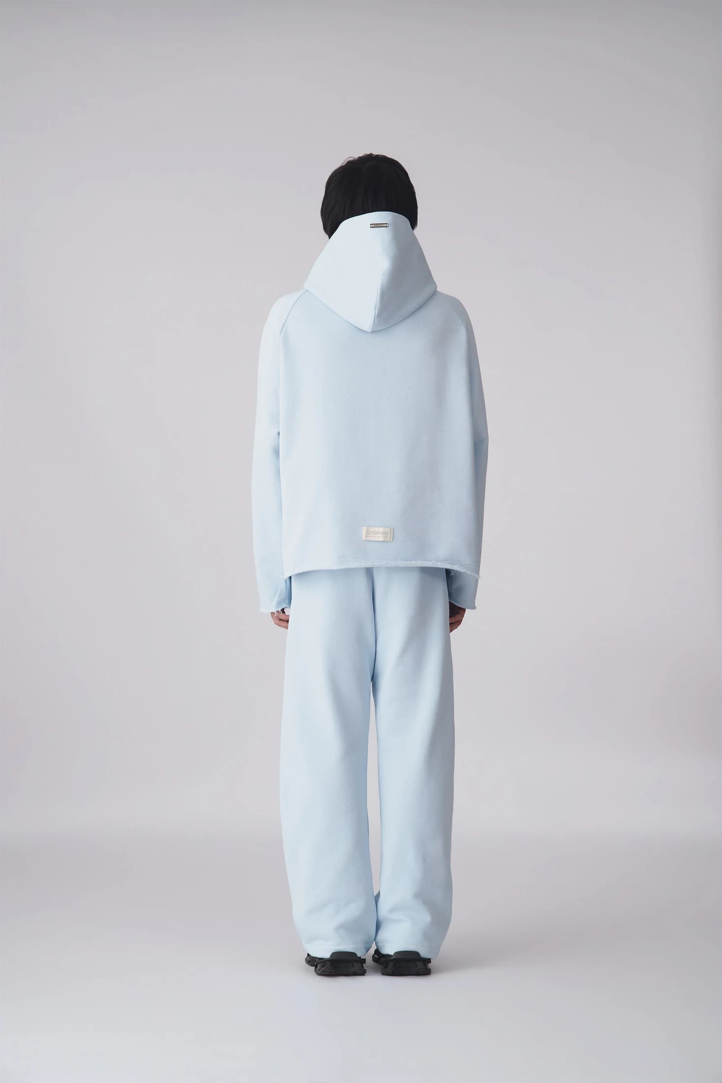 HOODIE BASICS V2 - AZUL CELESTE - imagen 3