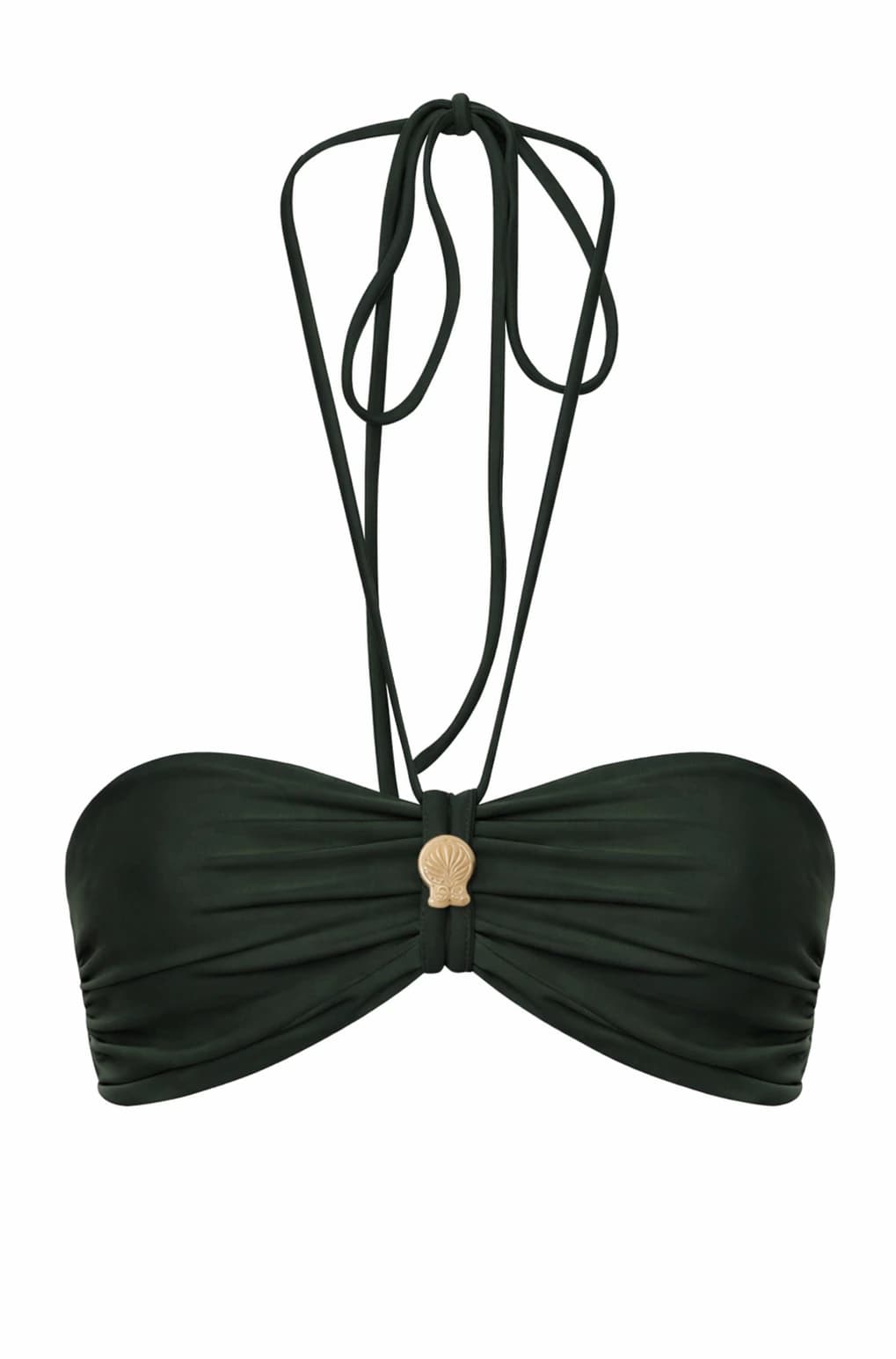 Maria Top / Dark Green & Ivory - imagen 2