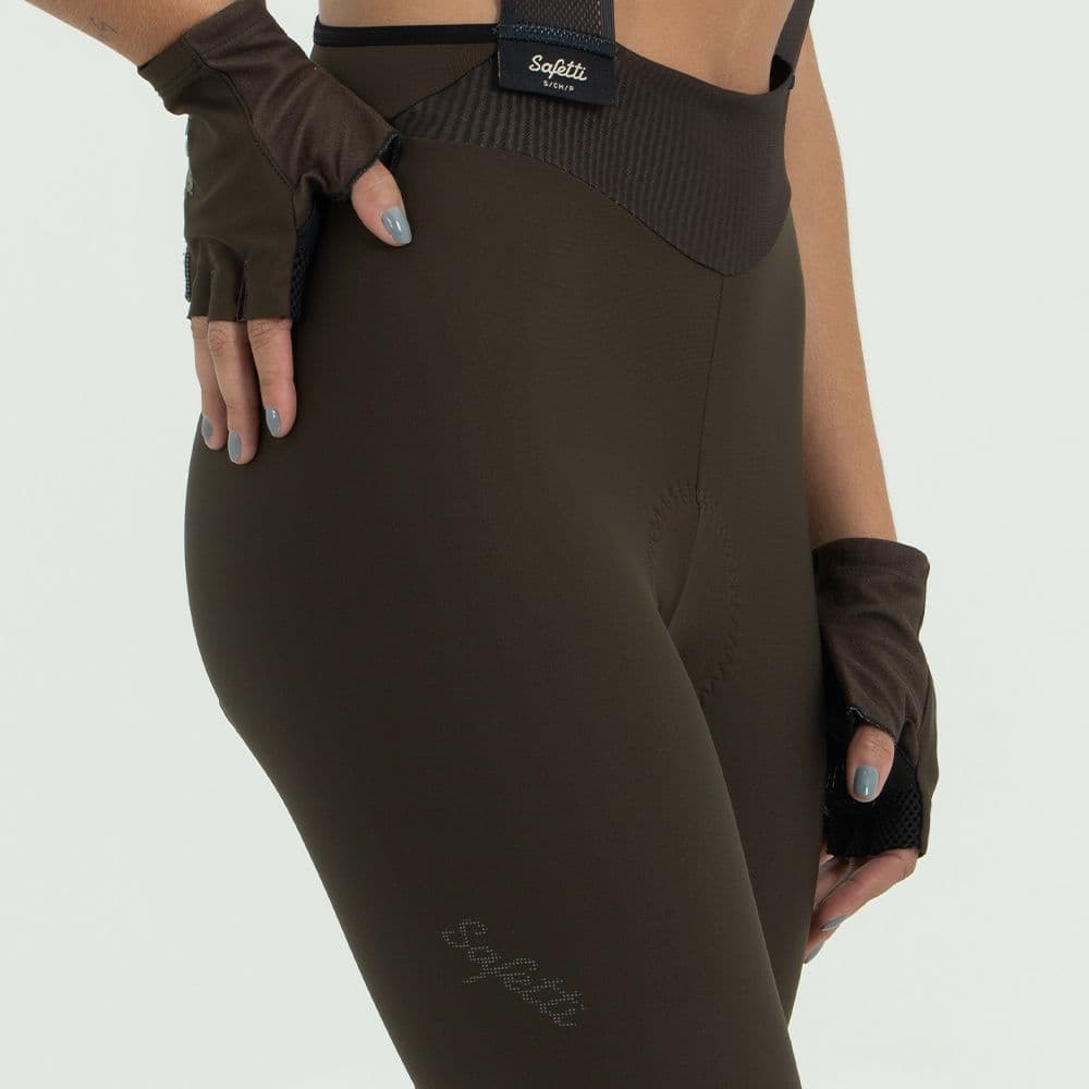 PANTALONETA CICLISMO TOSCANA 2.0 + MARRONE PARA MUJER - imagen 4
