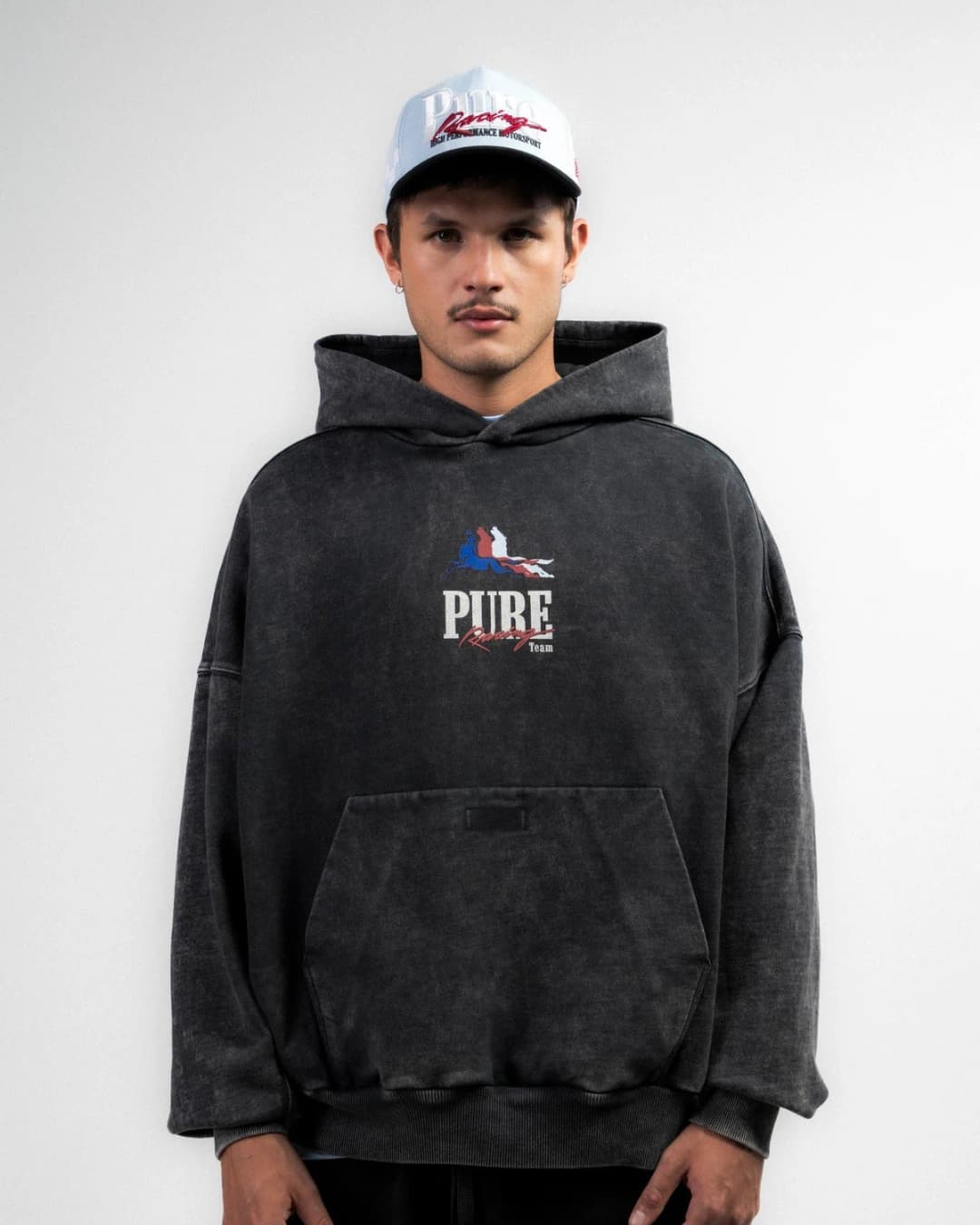 OVERDRIVE BLACK HOODIE - imagen 1