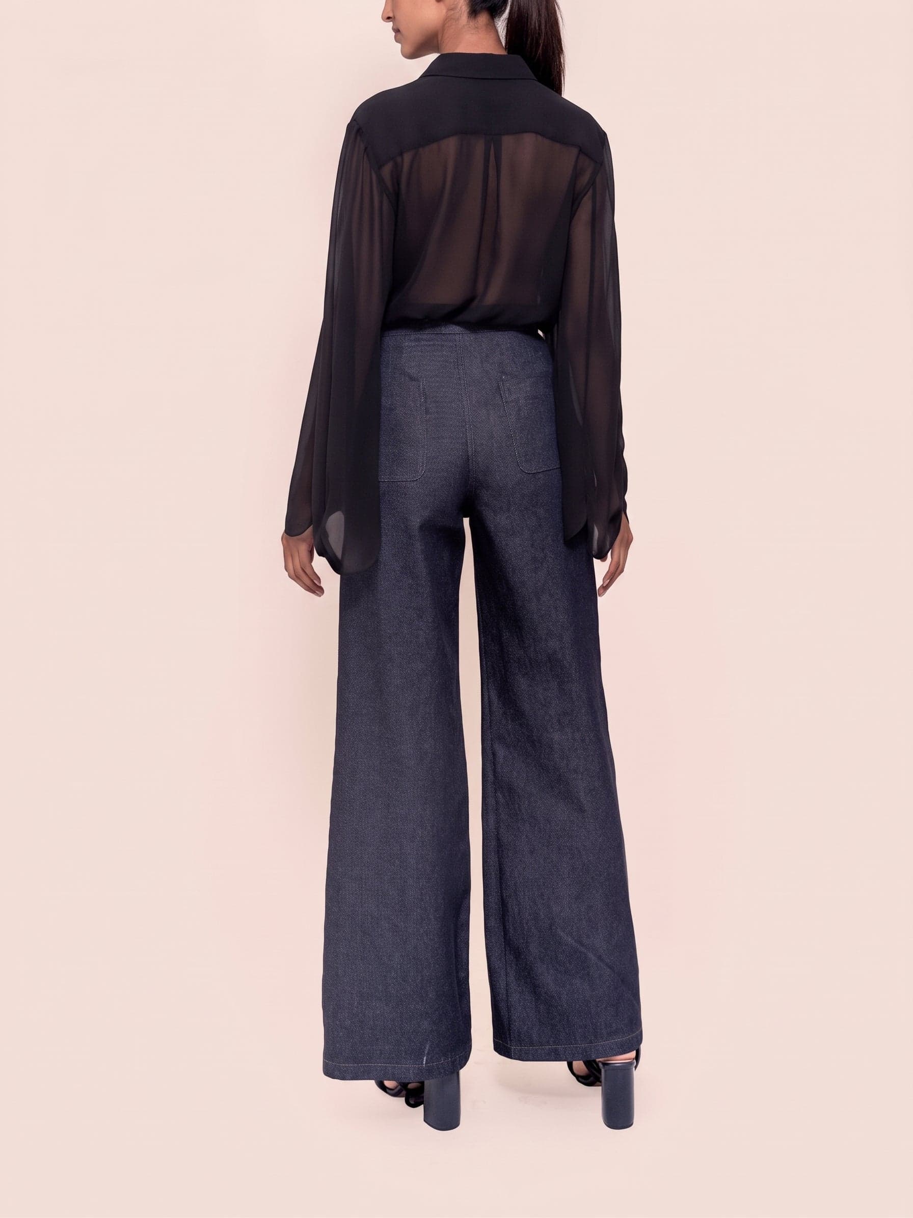 SURI BLOUSE BLACK - imagen 4