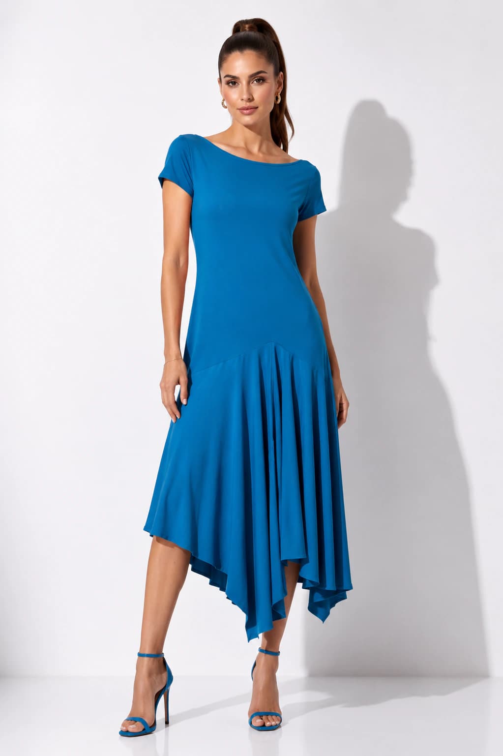 Vestido Nicolasa Petróleo - imagen 3