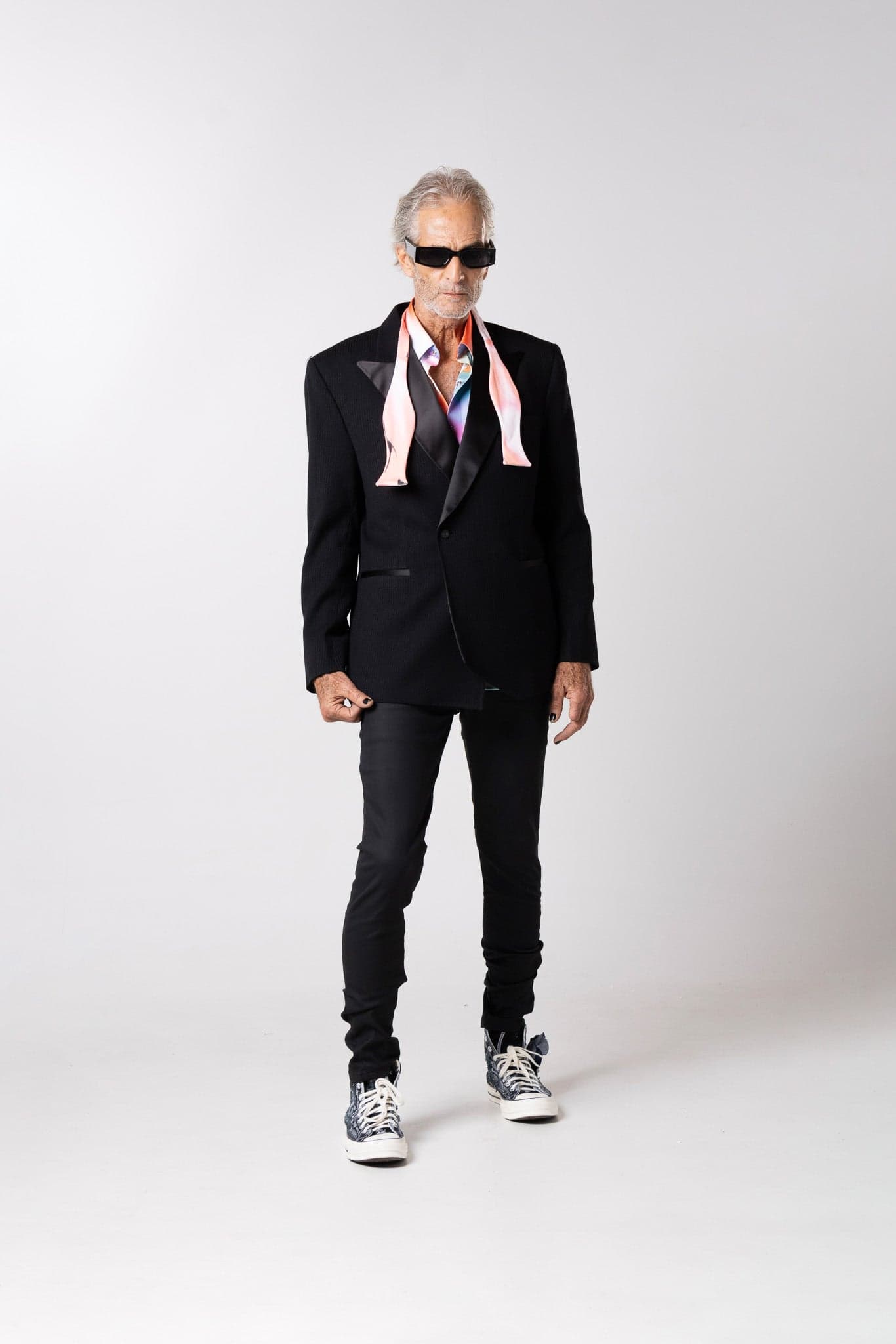 SKINNY JEAN RAMONES LEATHER - imagen 2