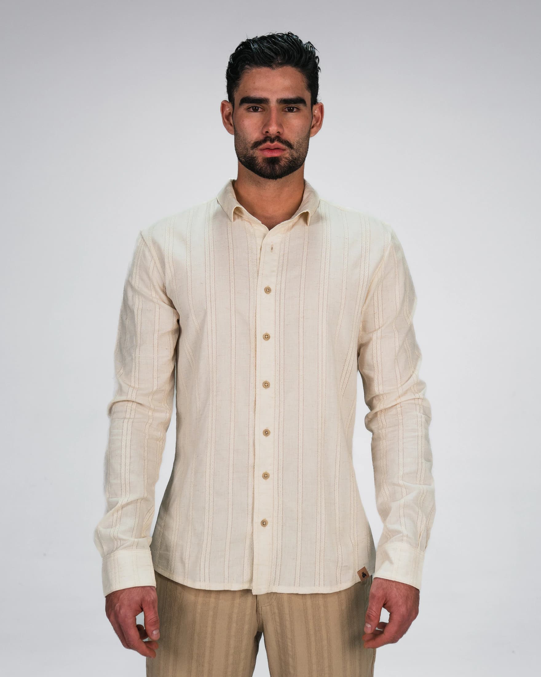 Camisa Artesana Beige