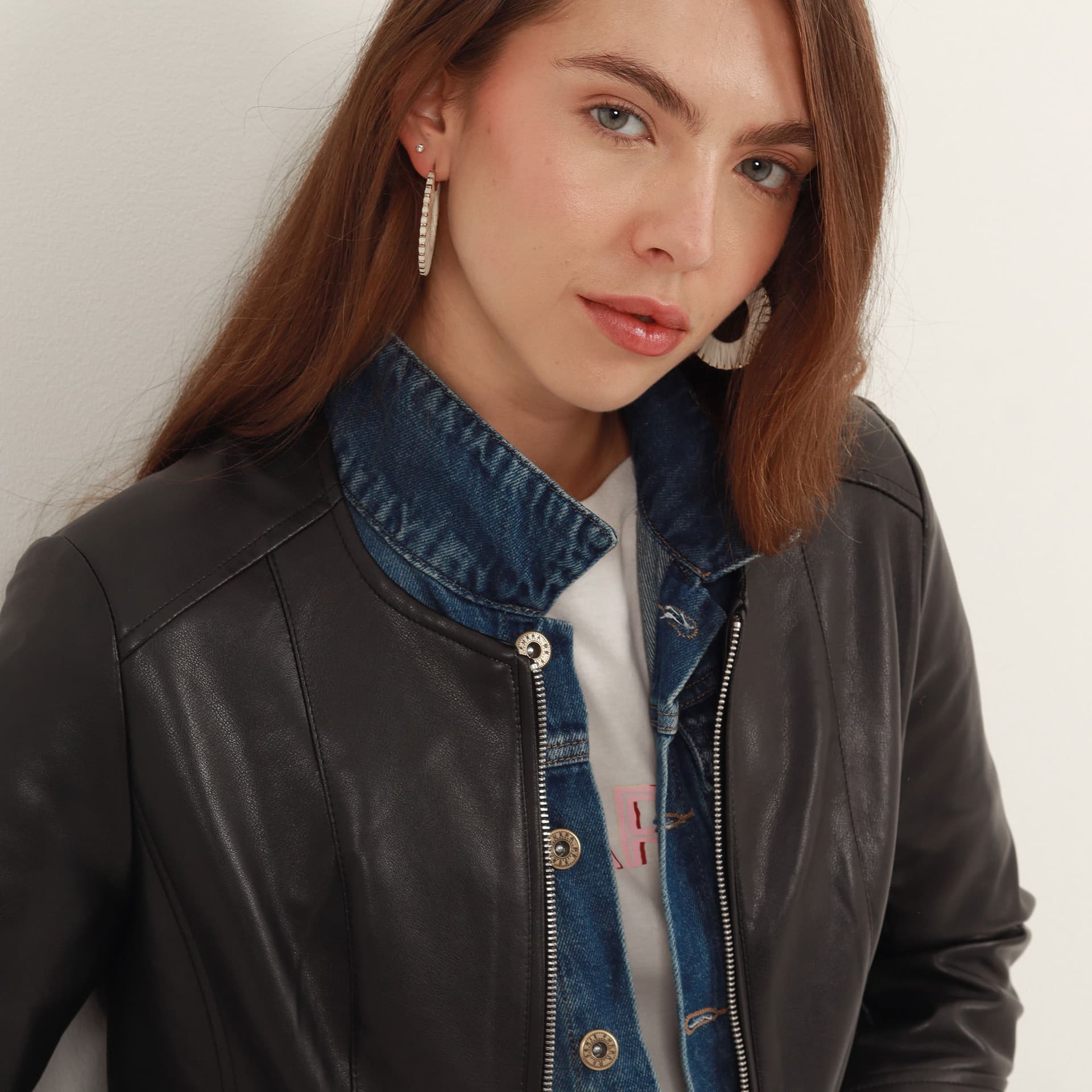 Chaqueta Tipo Cuero - imagen 12