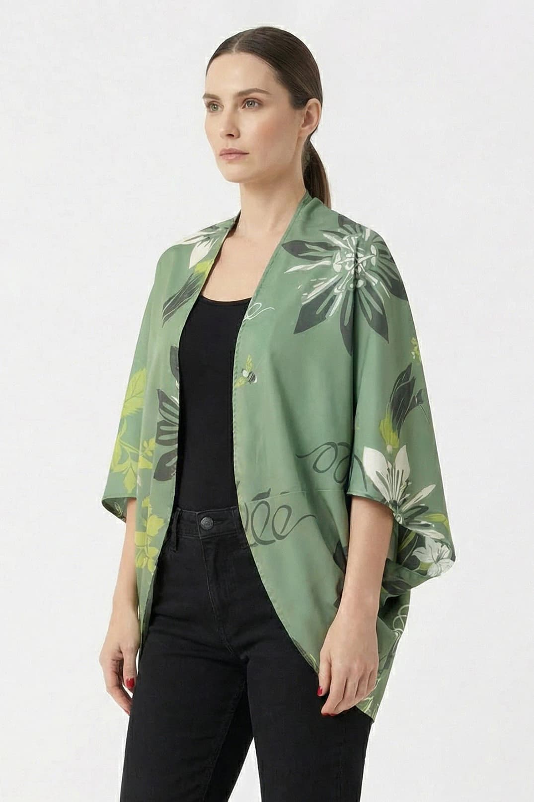 Kimono Savia Achira Verde - imagen 5