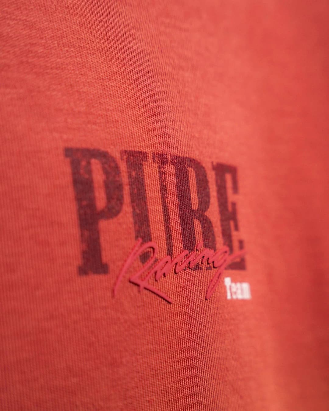 OVERDRIVE WASHED BURGUNDY T-SHIRT - imagen 3