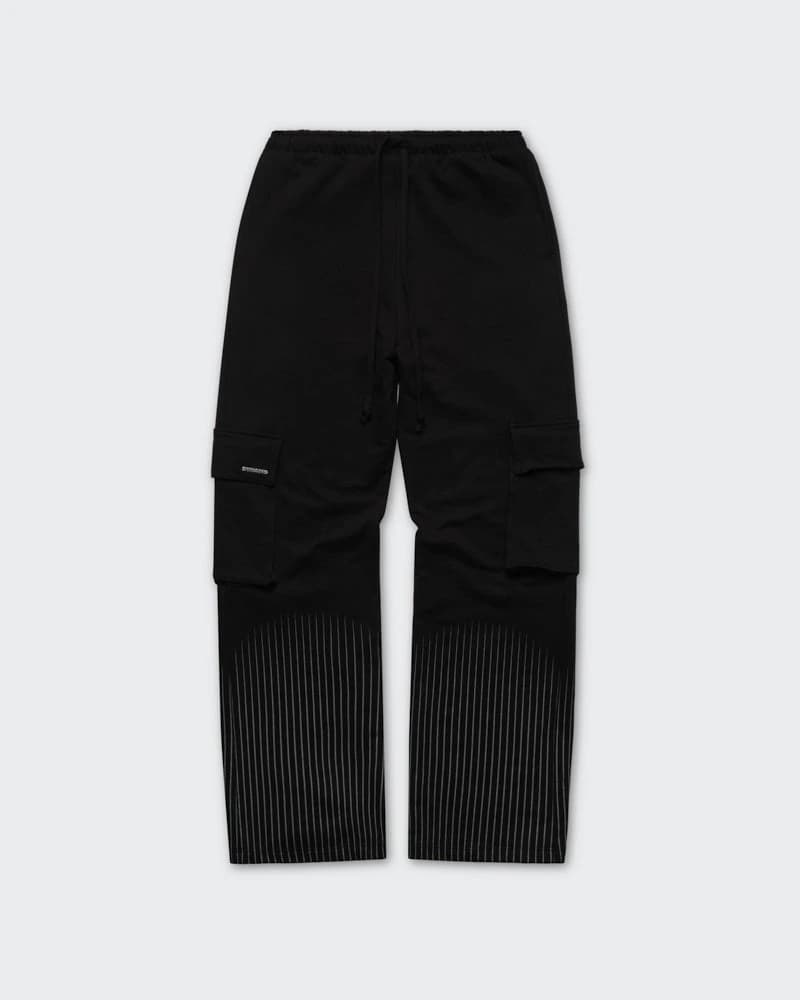 Sudadera Negra Pinstripe Utility - imagen 7