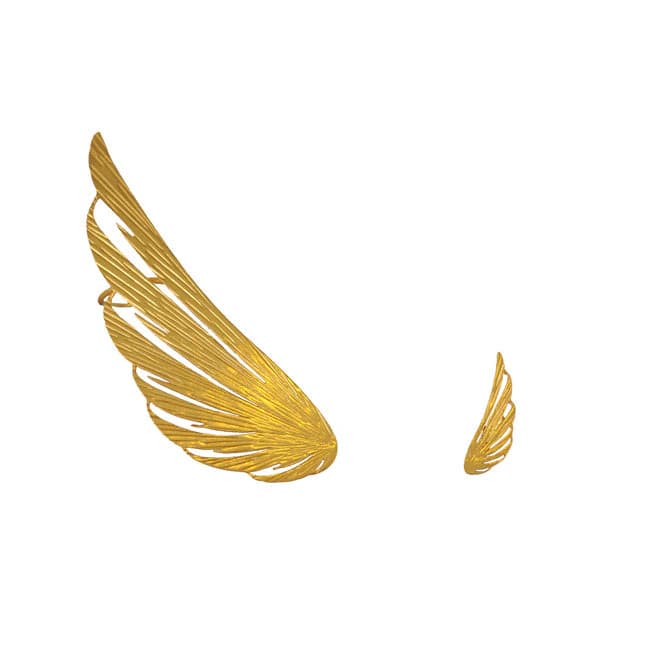 Ear Cuff y Arete Alas del Alma - imagen 1