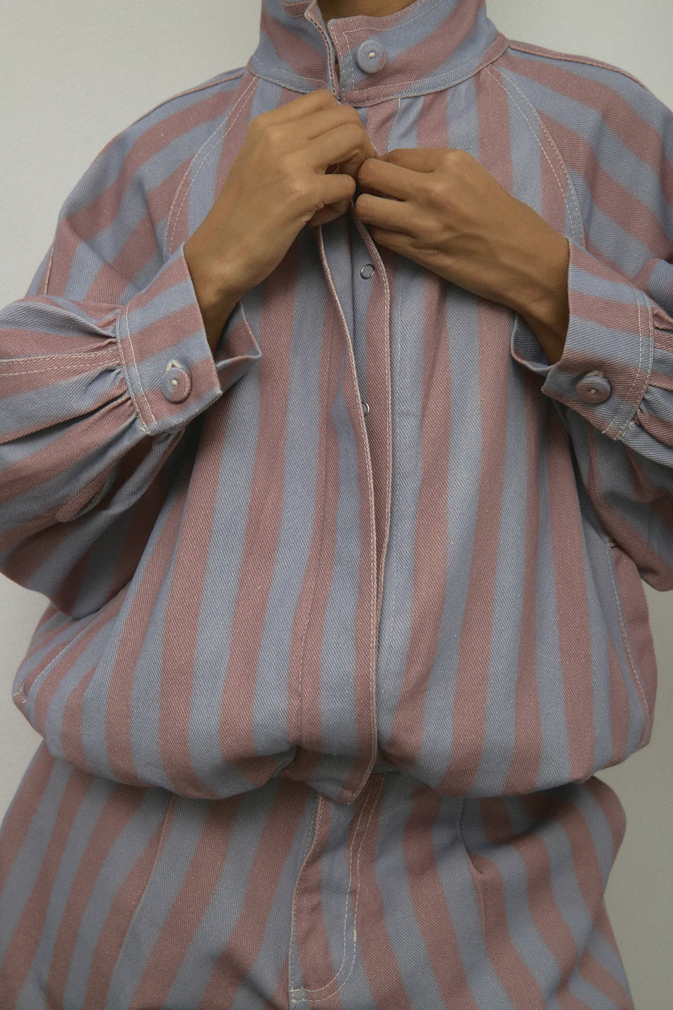 Chaqueta Bomber Cielo Rosa - imagen 6