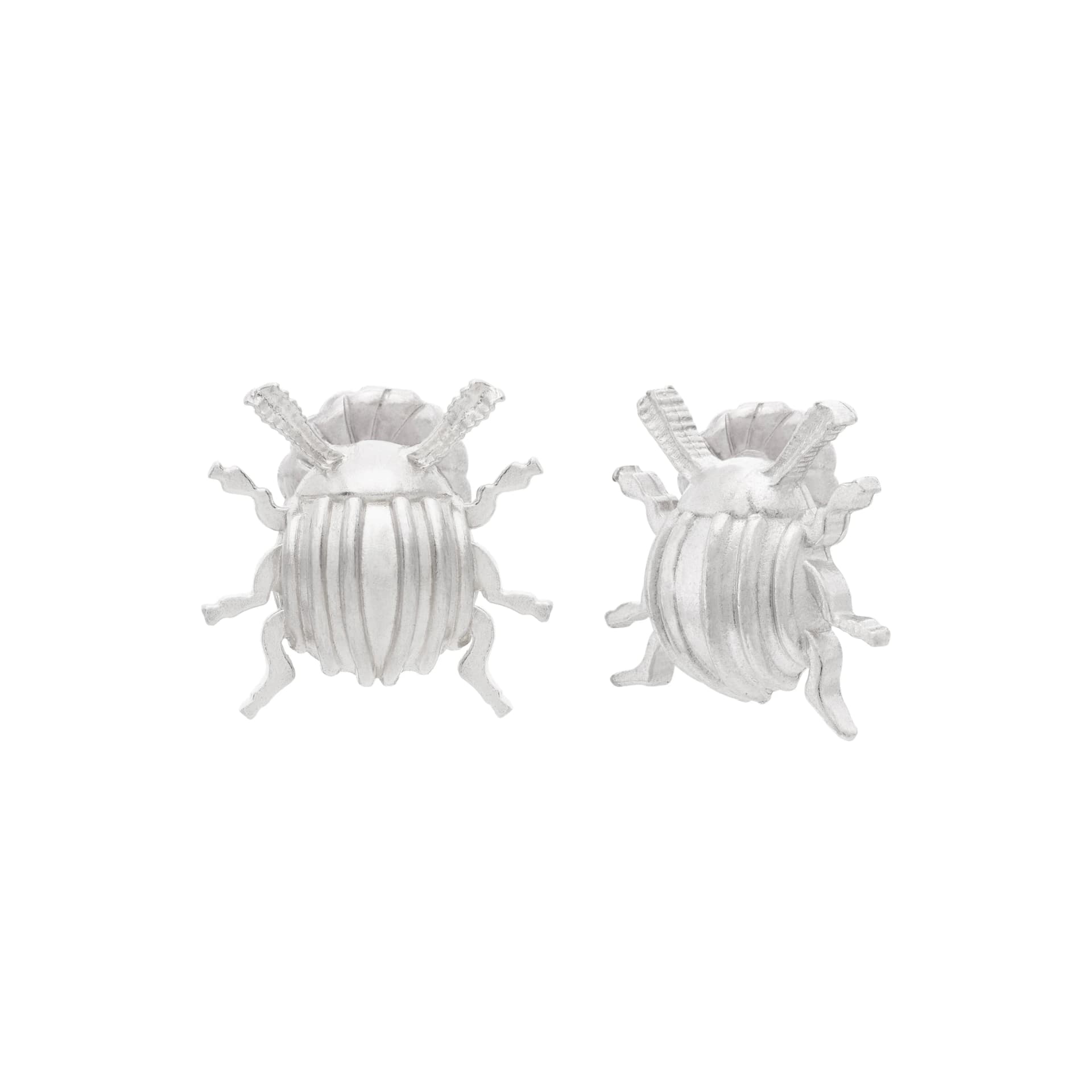 Tiny Beetle Earrings - imagen 1