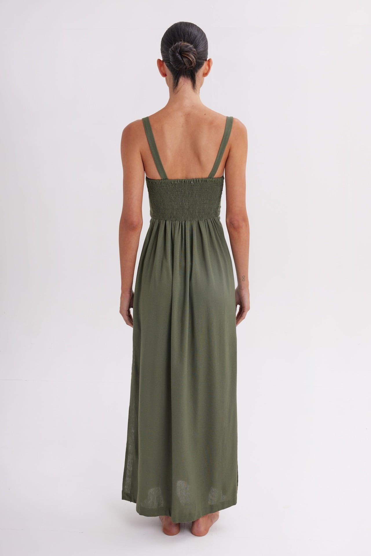 Vestido Mujer Amara Military - imagen 2