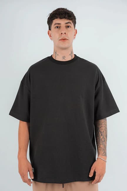 CAMISETA OVERSIZE ALTO GRAMAJE - imagen 8