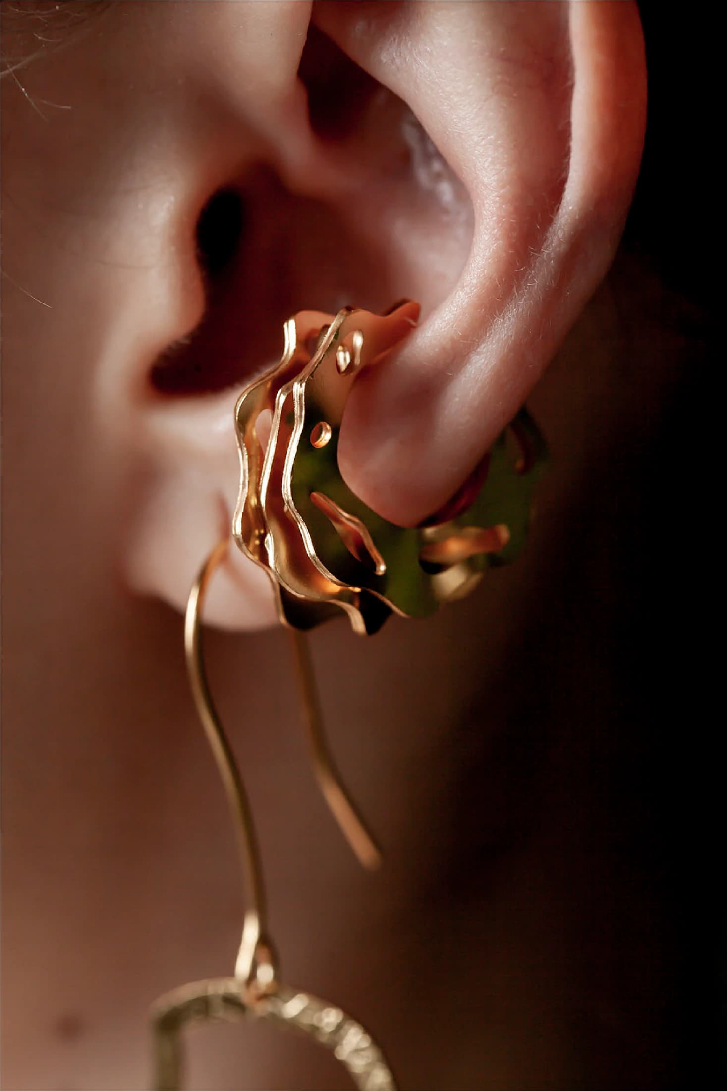 Ear cuff Daboia x 3 - imagen 1