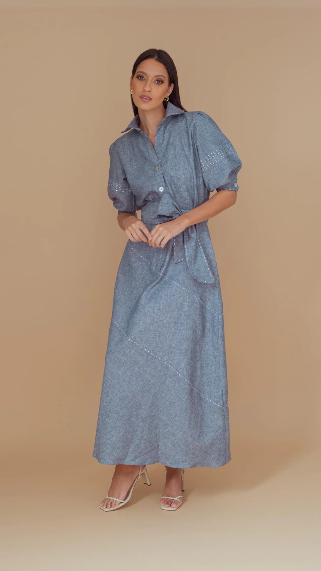 Isabel Blue Dress - imagen 1