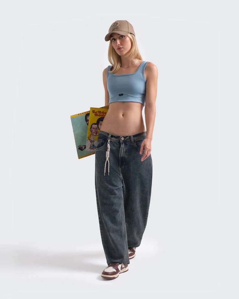 Crop Top Essential Azul - imagen 4
