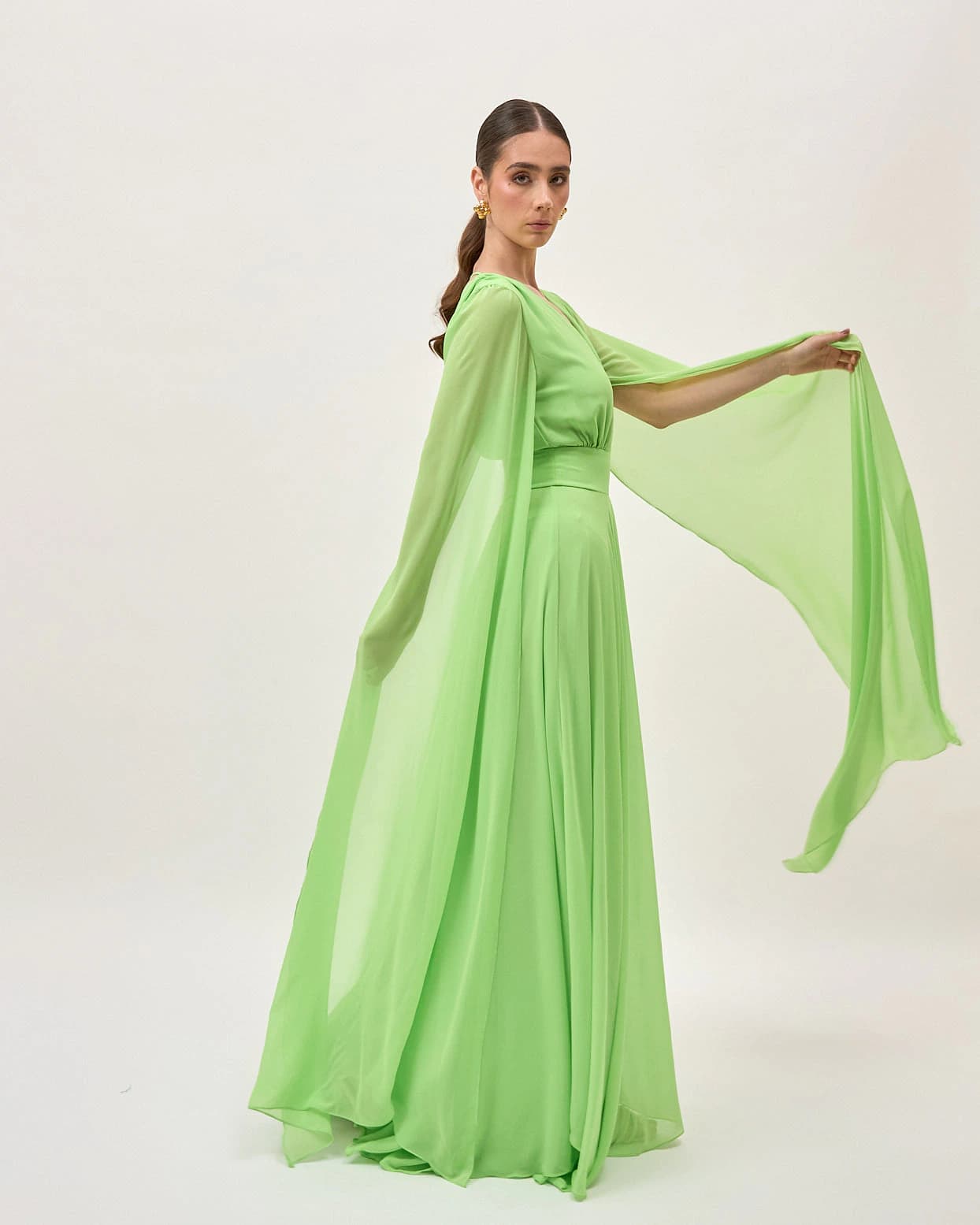 Vestido Girasol Verde Limón - imagen 4