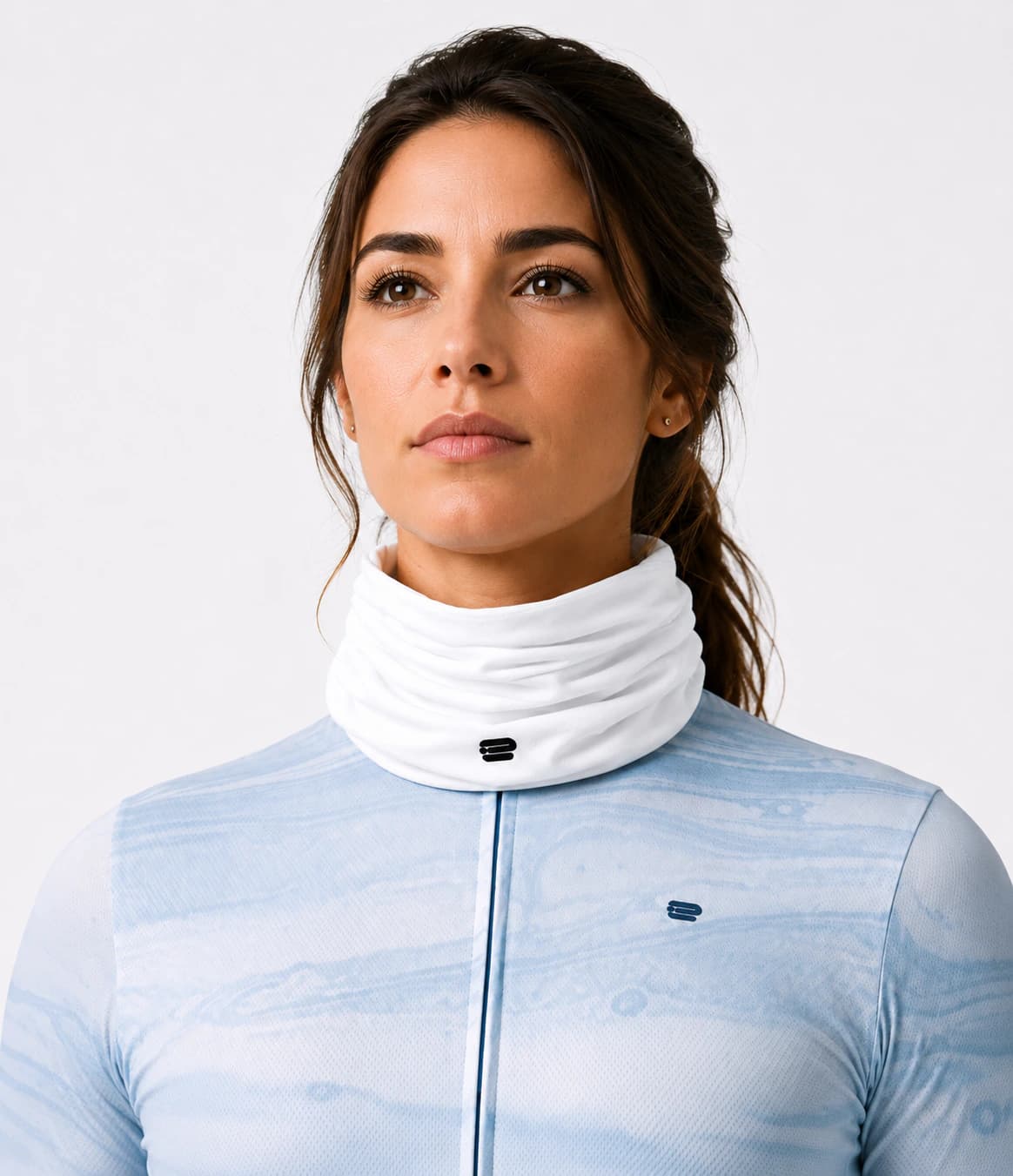Buff ciclismo  white  accesorio mujer