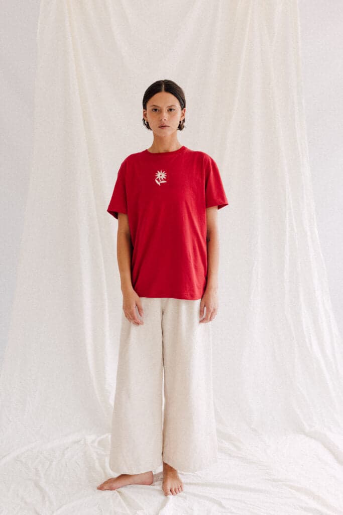 CAMISETA PRIMAVERA ROJA - imagen 3