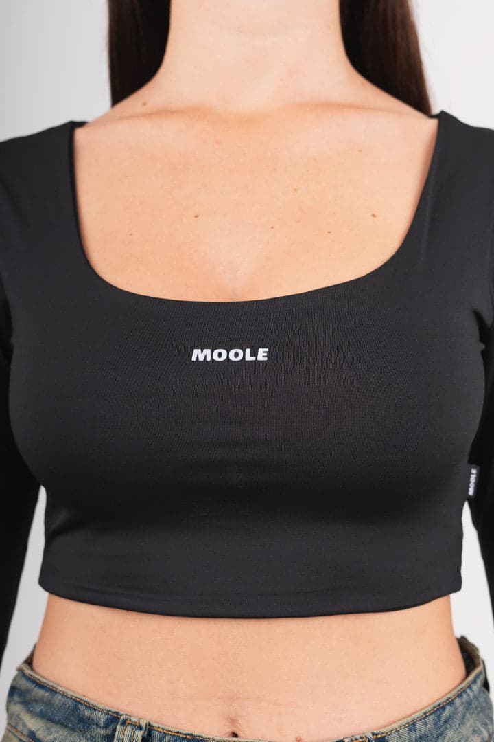 CROP TOP ESENCIALES  MANGA LARGA - imagen 15