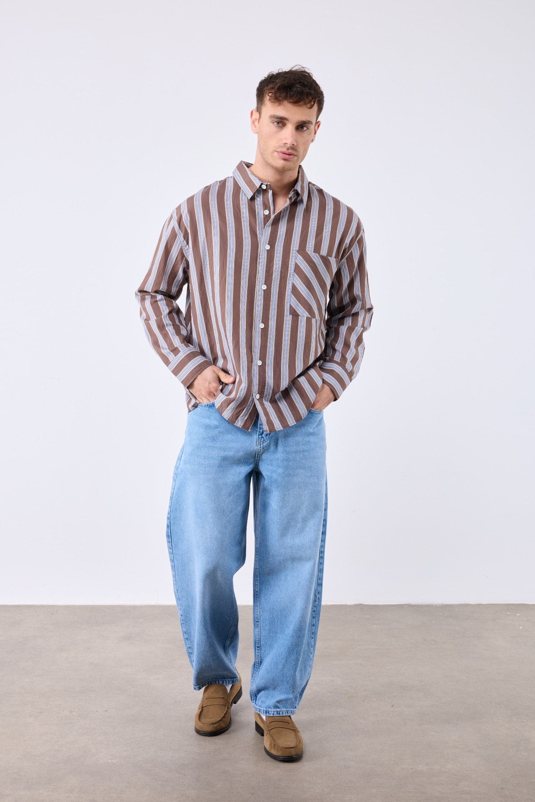 CAMISA SARAY - CAMEL - imagen 3