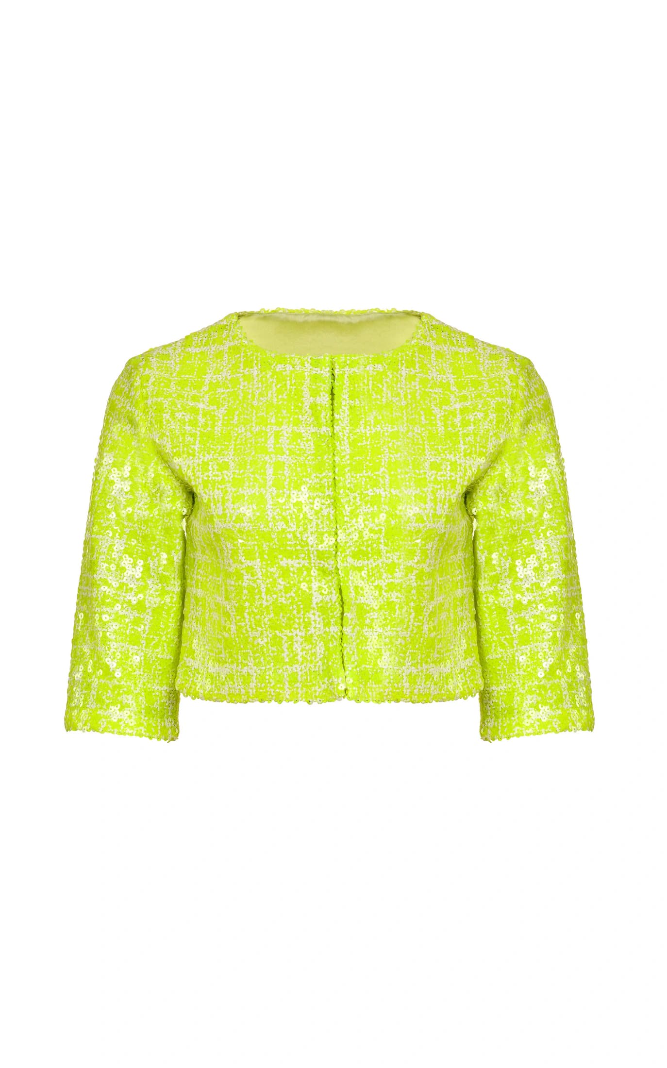 Lecca Cropped Sequin Jacket - imagen 1