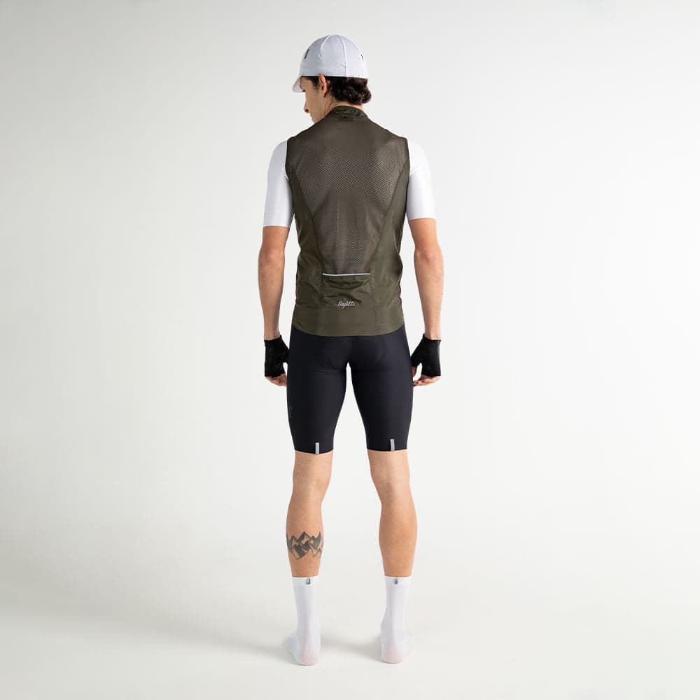 CHALECO CICLISMO TIVOLI OLIVA PARA HOMBRE - imagen 2