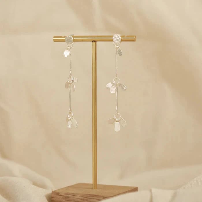 ARETES LARGOS SEMILLA SAGRADA - imagen 2