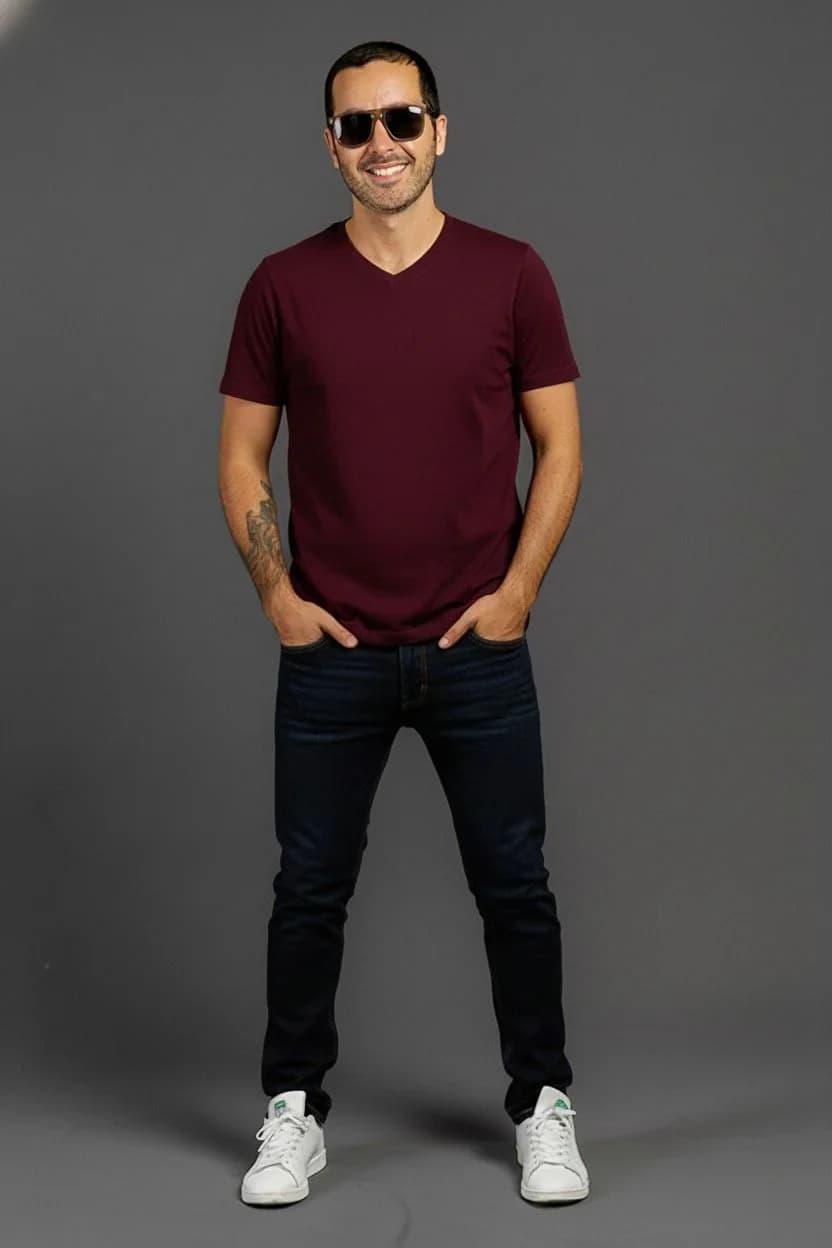 Camiseta Cuello V - imagen 8