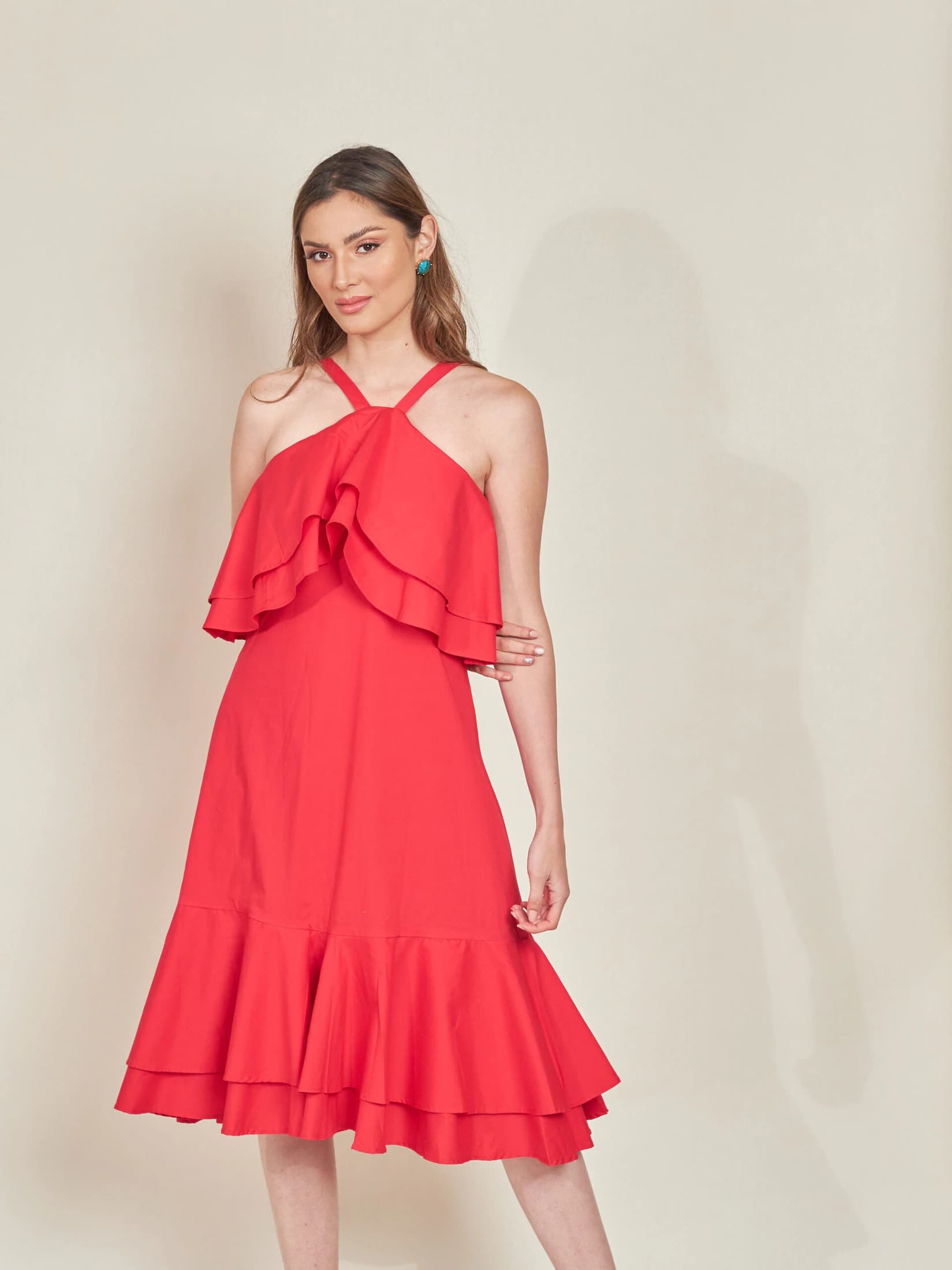 Vestido Canarias Rojo - imagen 3