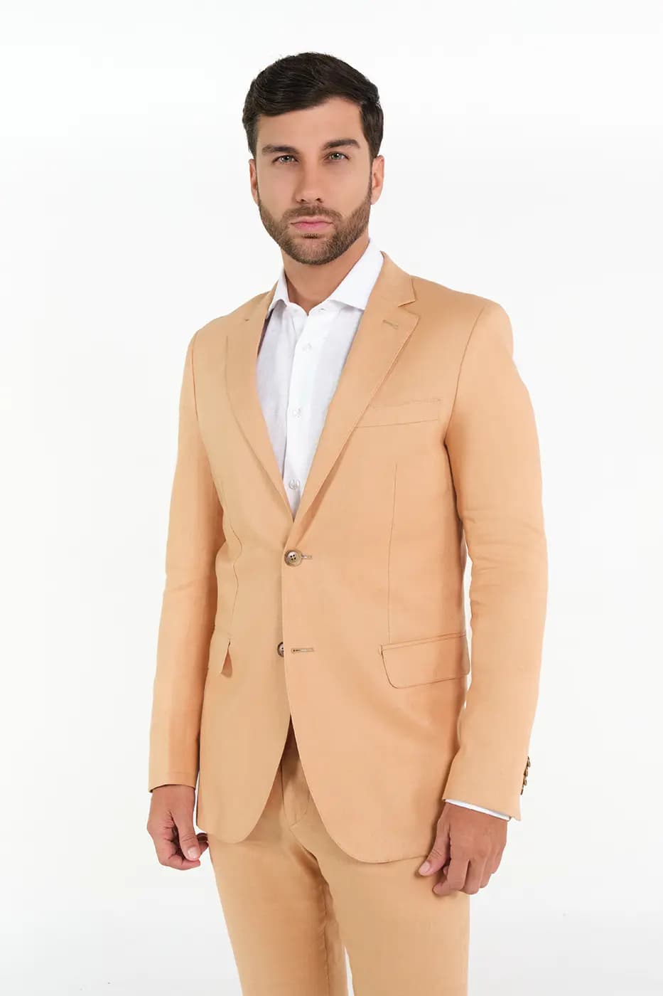 Traje Slim Fit 100% Lino Nuez - imagen 1