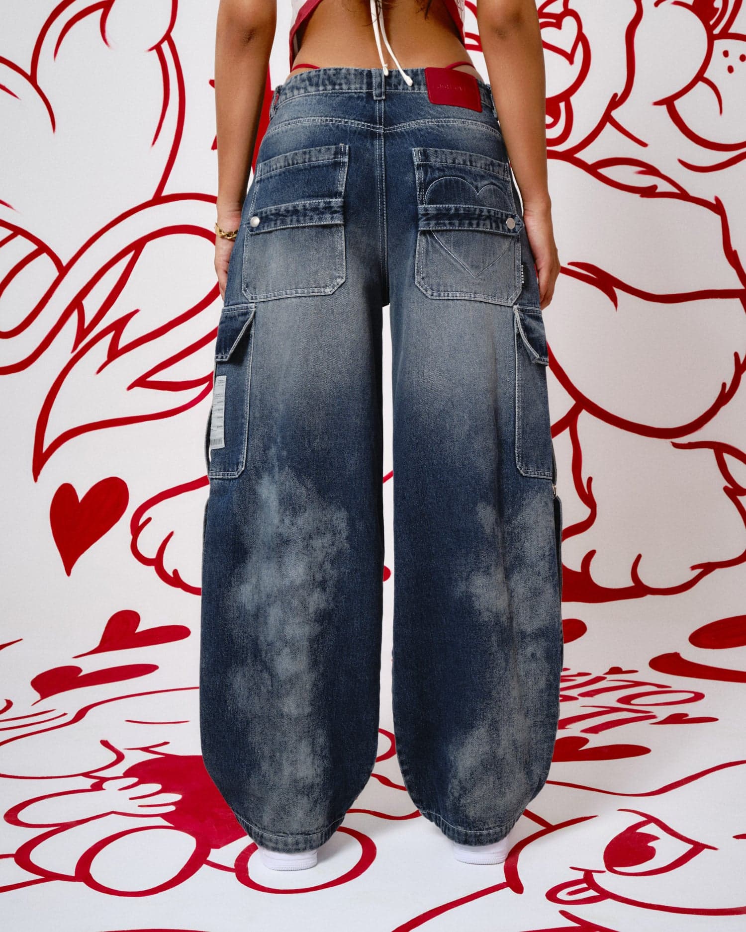 Jeans Azul Barrel - Edición Fast Love - imagen 3