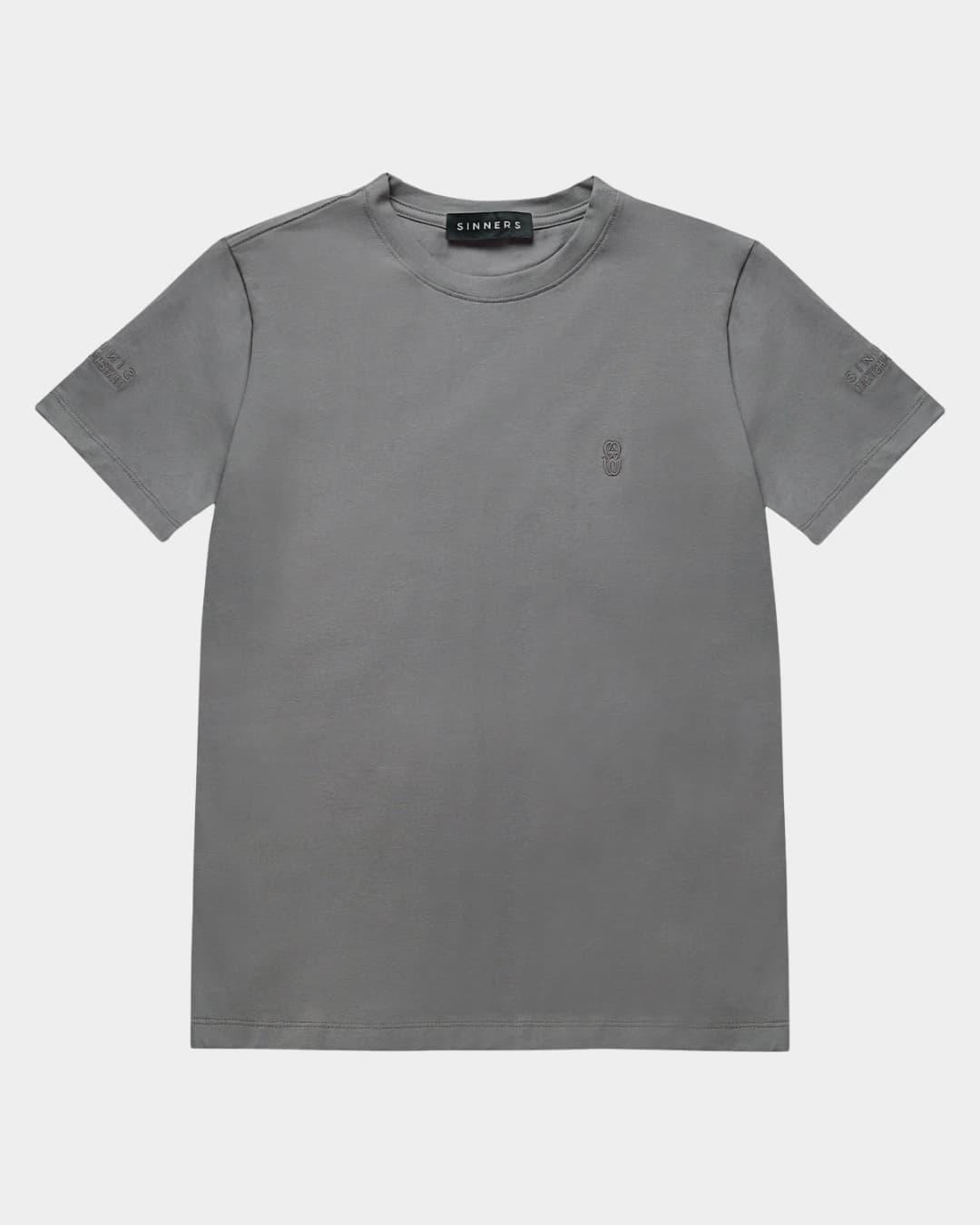MONOGRAM SLIM GRAY T-SHIRT - imagen 1