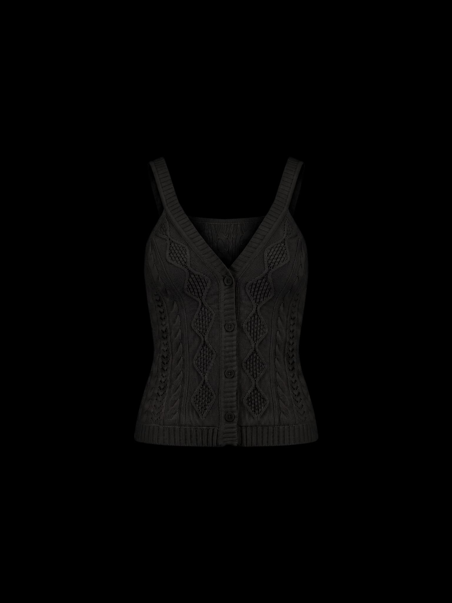 IRENE TOP BLACK - imagen 1