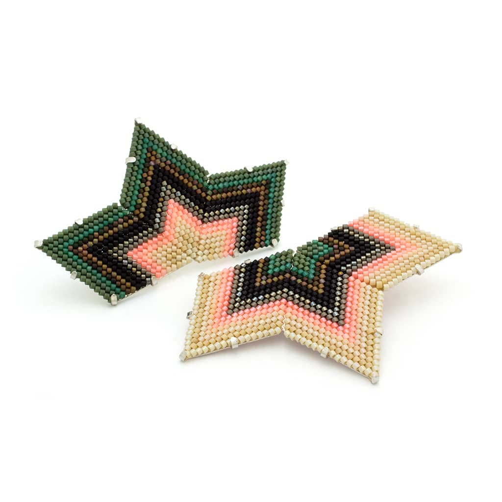 ARETES ESTRELLA EXTRA GRANDES - imagen 1