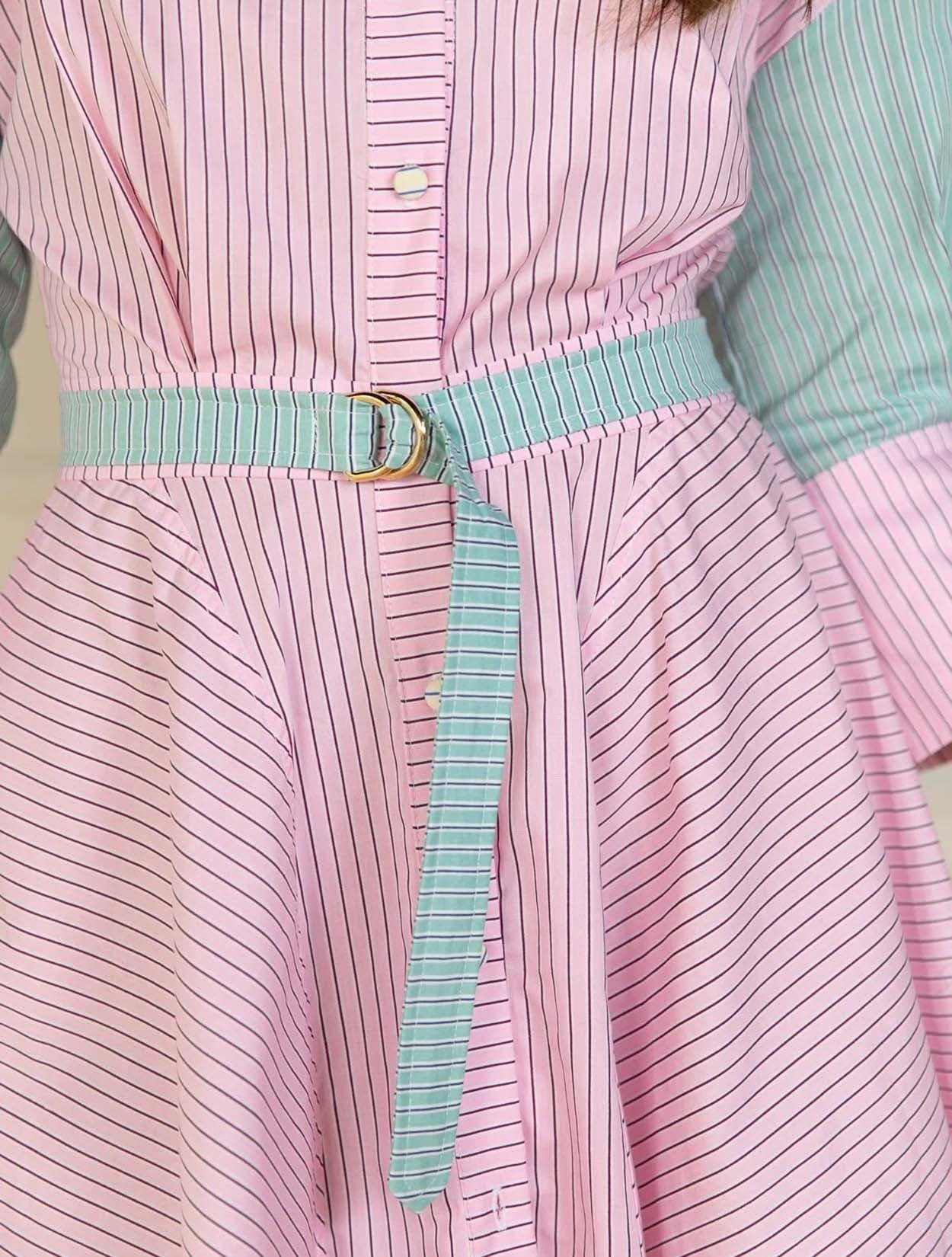 VESTIDO ELENA STRIPES - imagen 3