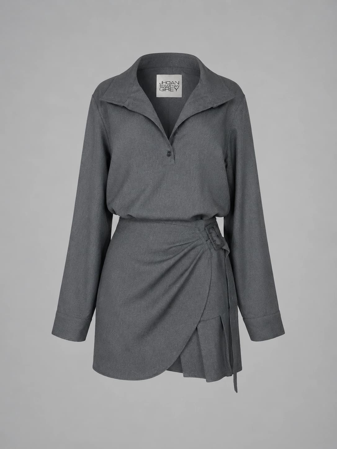 Tailored polo-style dress