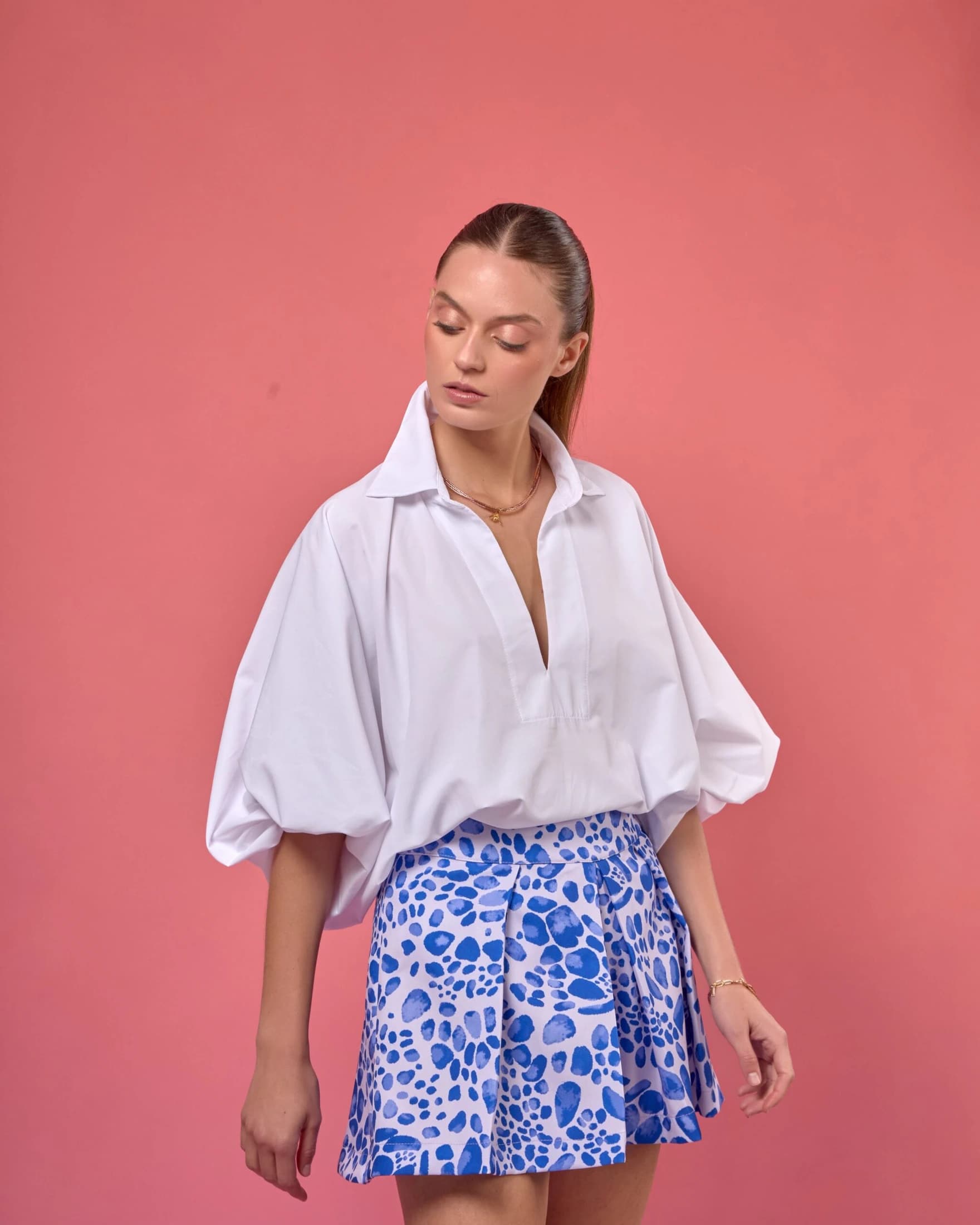Short Kiuti Manchitas Azul - imagen 1