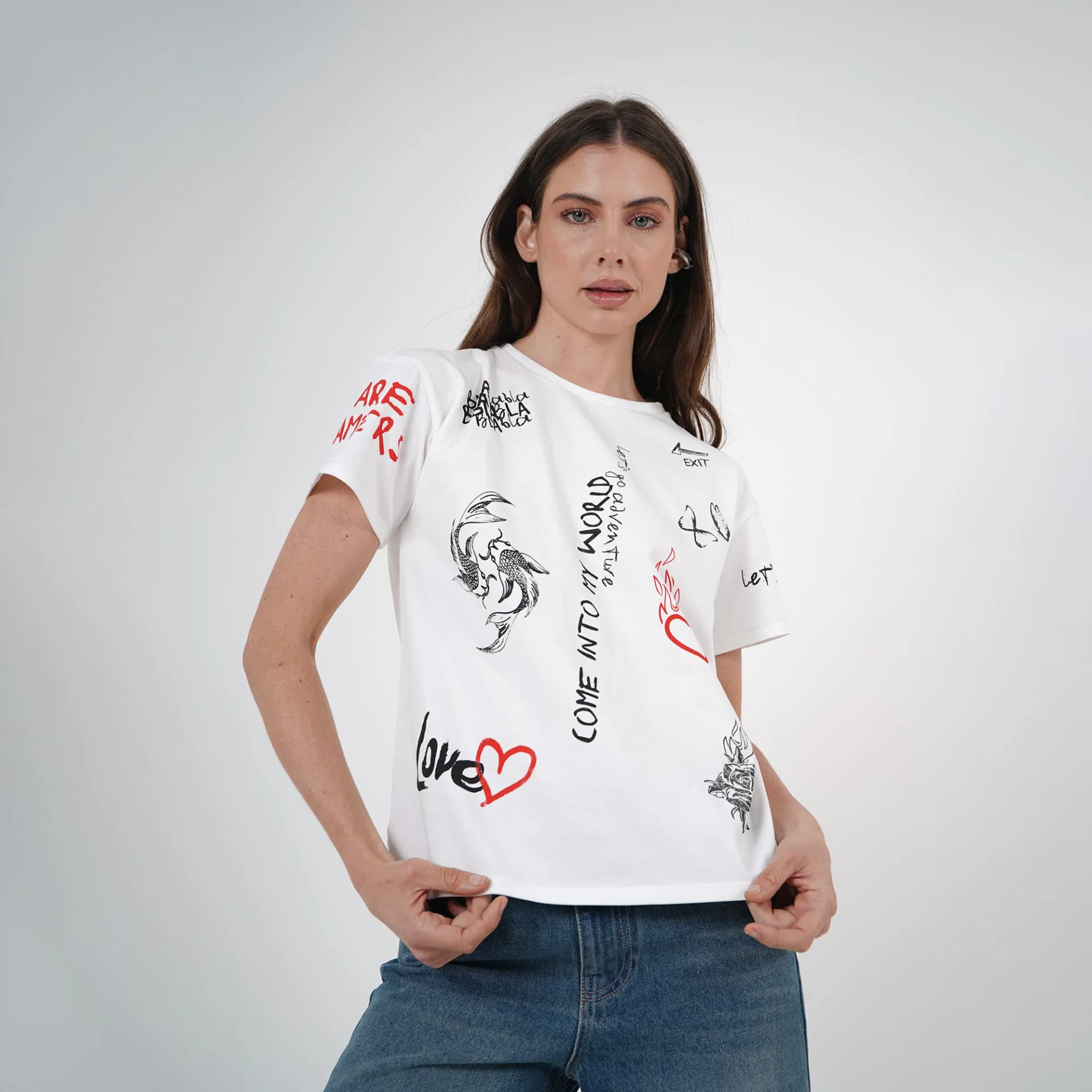 Camiseta Cuello Redondo Manga Corta - imagen 3